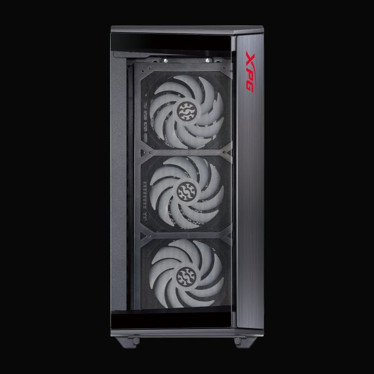 CAJA GAMING XPG BATTLECRUISER E-ATX 1XUSB-C 2XUSB SIN FUENTE NEGRO - detalle
