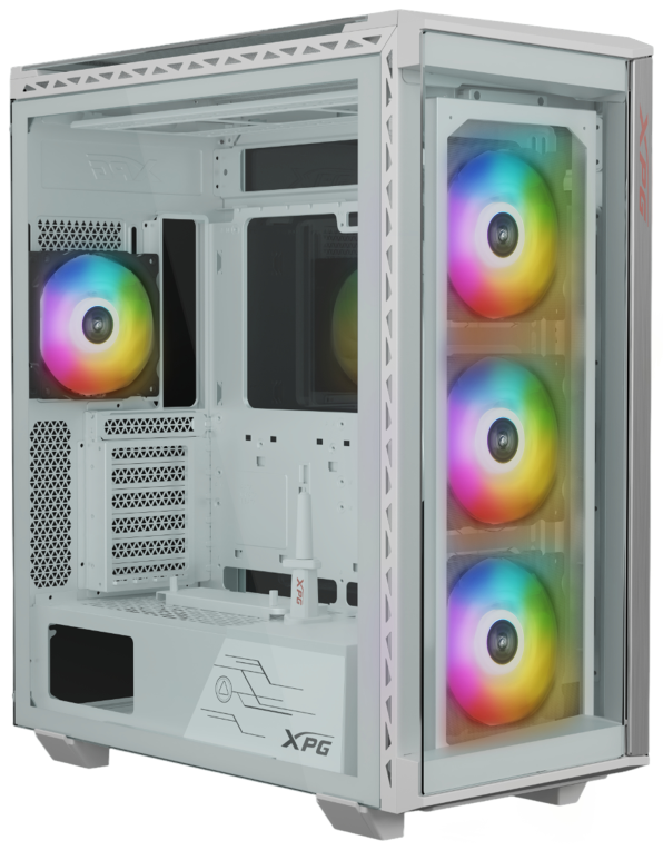 CAJA GAMING XPG BATTLECRUISER II E-ATX 1XUSB-C 2XUSB SIN FUENTE BLANCO
