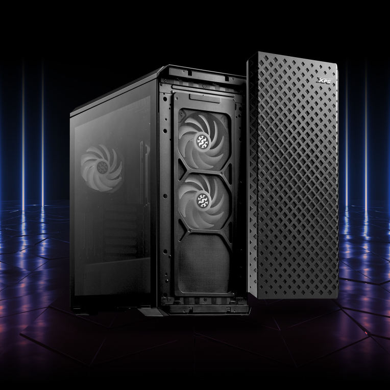 CAJA GAMING XPG DEFENDER PRO E-ATX 2XUSB SIN FUENTE ARGB NEGRO - detalle