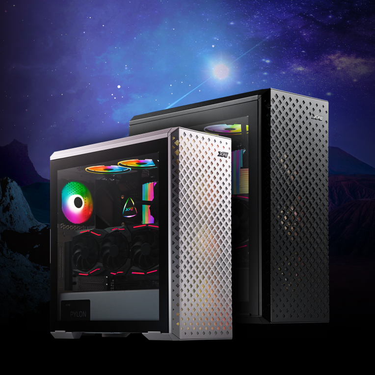 CAJA GAMING XPG DEFENDER PRO E-ATX 2XUSB SIN FUENTE ARGB NEGRO - detalle