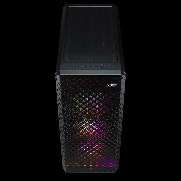 CAJA GAMING XPG DEFENDER PRO E-ATX 2XUSB SIN FUENTE ARGB NEGRO - detalle
