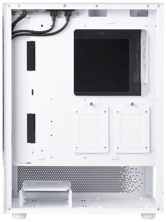 CAJA GAMING XPG INVADER X MINI ATX 1XUSB-C 2XUSB SIN FUENTE ARGB BLANCO - detalle
