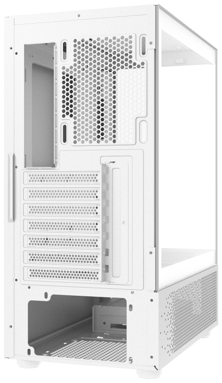 CAJA GAMING XPG INVADER X MINI ATX 1XUSB-C 2XUSB SIN FUENTE ARGB BLANCO - detalle