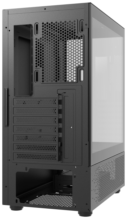 CAJA GAMING XPG INVADER X MINI ATX 1XUSB-C 2XUSB SIN FUENTE ARGB NEGRO - detalle
