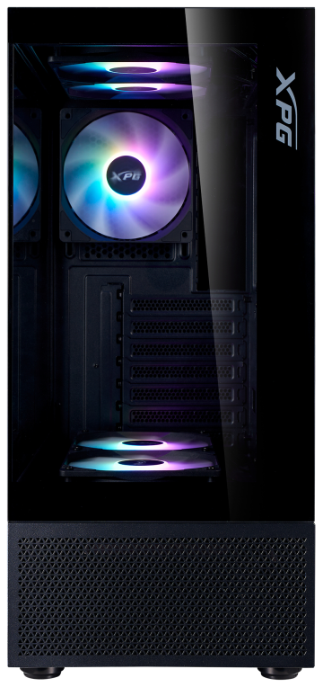 CAJA GAMING XPG INVADER X MINI ATX 1XUSB-C 2XUSB SIN FUENTE ARGB NEGRO - detalle