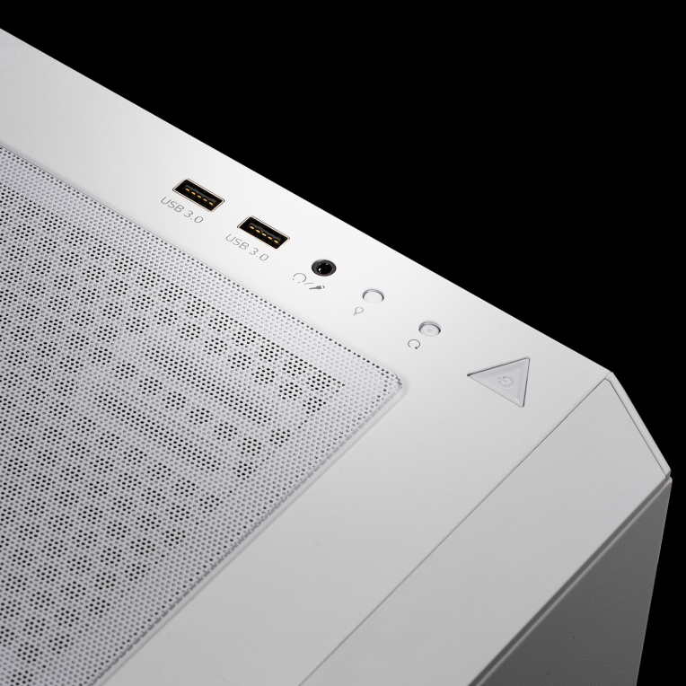 CAJA GAMING XPG STARKER ATX 2XUSB SIN FUENTE ARGB BLANCO - detalle