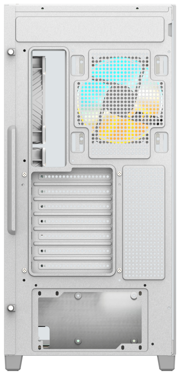 CAJA GIGABYTE C500 PANORAMIC STLEATH ATX 4 VENT 120MM BLANCA - detalle