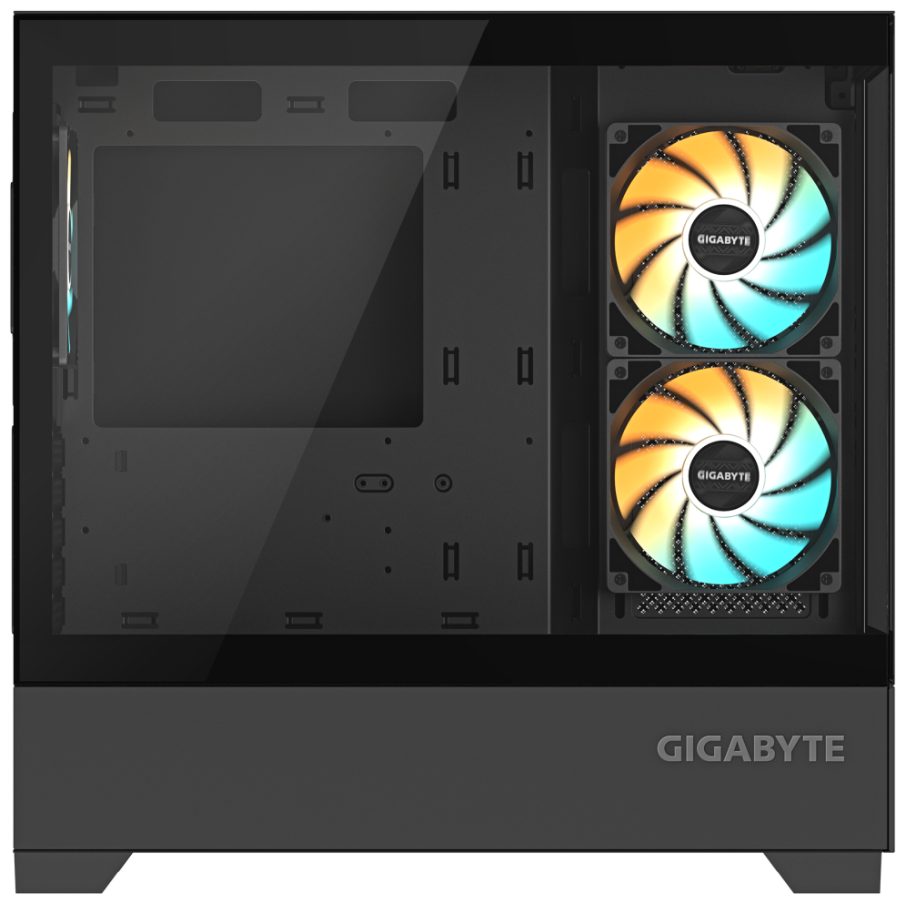 CAJA GIGABYTE M-ATX C201P 3XVENT 120MM NEGRO - detalle