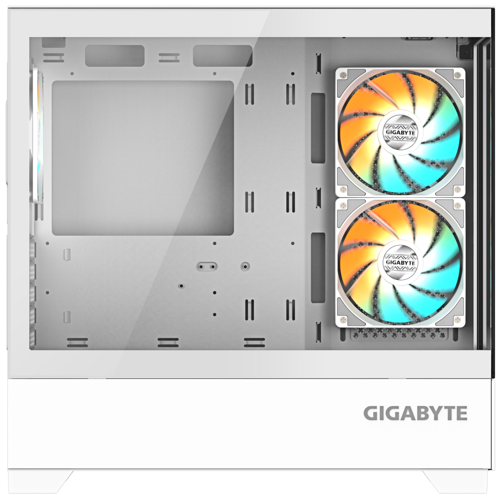 CAJA GIGABYTE M-ATX C201PI 3XVENT 120MM BLANCA - detalle