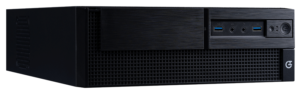 CAJA MATX HIDITEC SLIM SLM30 PSU 2x USB3.0 + CARD READER - detalle