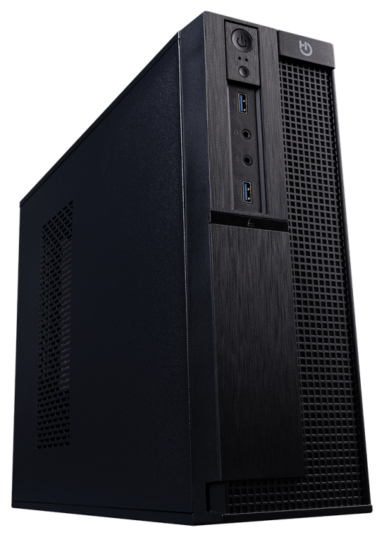 CAJA MATX HIDITEC SLIM SLM30 PSU 2x USB3.0 + CARD READER