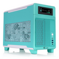 CAJA MICRO ATX THERMALTAKE TR100 USBC X 1 USB 3.0 X 2 SN FUENTE ROSA AZUL