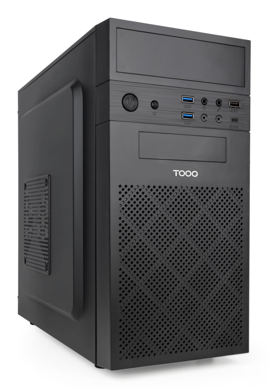TooQ Caja Minitorre Micro-ATX “ISOBOX ULTRA”. Negra
