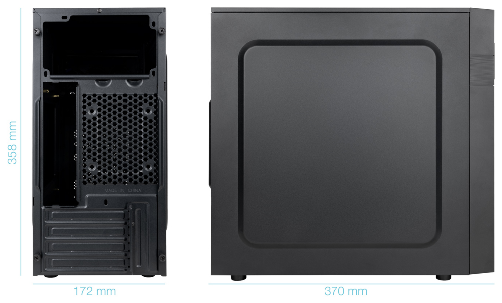 CAJA MINITORRE MATX "ISOBOX ULTRA" 500W USB-C - detalle