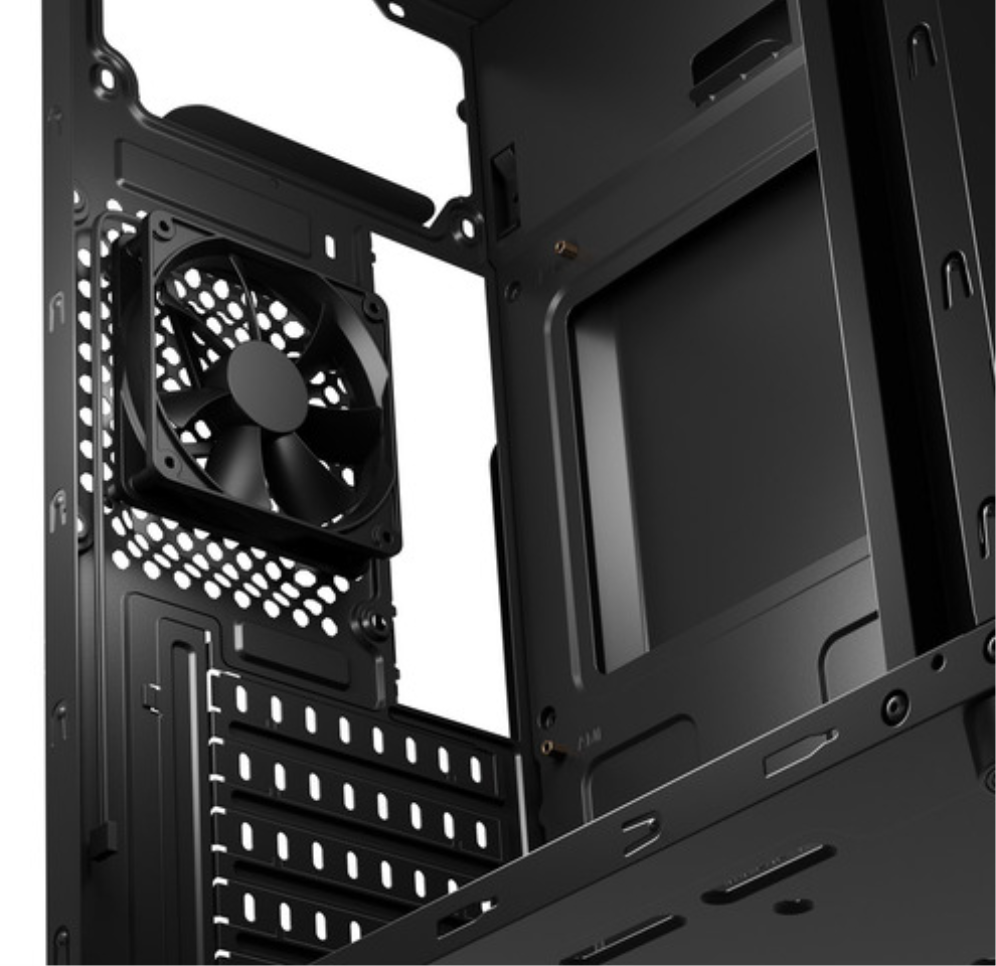 CAJA NATEC ARACANTA MIDI TORRE ATX LECTOR TARJETAS 1XUSB2.0 2XUSB3.0 NEGRO - detalle