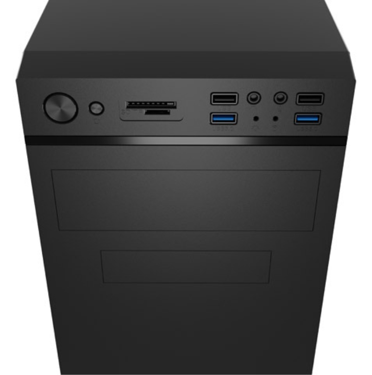 CAJA NATEC CABASSU G2 MIDI TORRE ATX LECTOR TARJETAS 2USB3.0 2USB2.0 SIN FUENTE - detalle