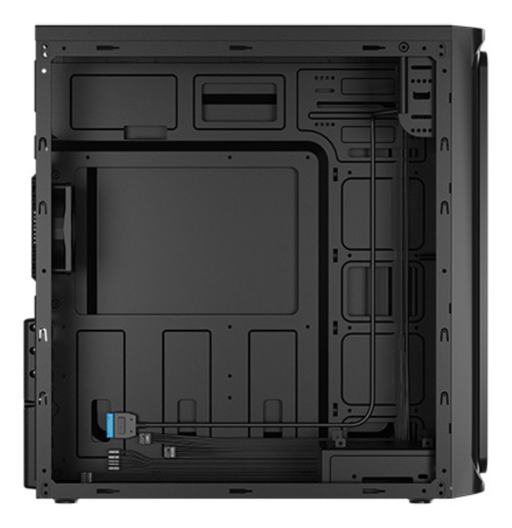 CAJA NATEC CABASSU G2 MIDI TORRE ATX LECTOR TARJETAS 2USB3.0 2USB2.0 SIN FUENTE - detalle