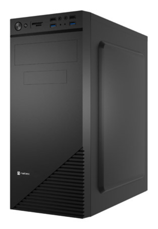 CAJA NATEC CABASSU G2 MIDI TORRE ATX LECTOR TARJETAS 2USB3.0 2USB2.0 SIN FUENTE - detalle