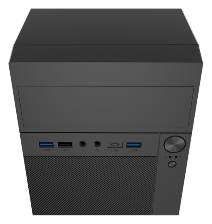 CAJA NATEC HELIX MATX MINITORRE 1XUSB-C 2XUSB3.0 1XUSB2.0 NEGRO SIN FUENTE - detalle