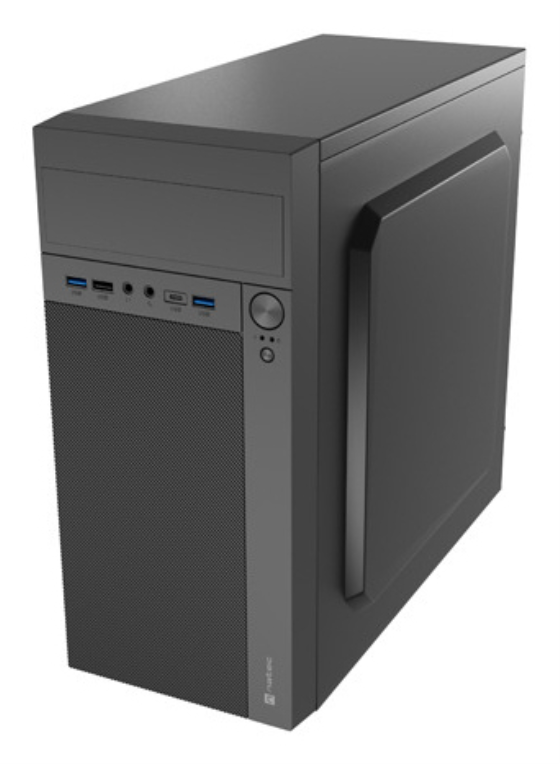 CAJA NATEC HELIX MATX MINITORRE 1XUSB-C 2XUSB3.0 1XUSB2.0 NEGRO SIN FUENTE - detalle