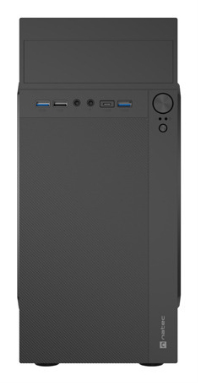 CAJA NATEC HELIX MATX MINITORRE 1XUSB-C 2XUSB3.0 1XUSB2.0 NEGRO SIN FUENTE - detalle