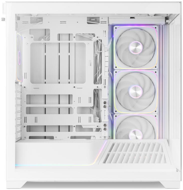 CAJA NOX ATX HUMMER BLADE ARGB ULTRA AIRFLOW BLANCO - detalle