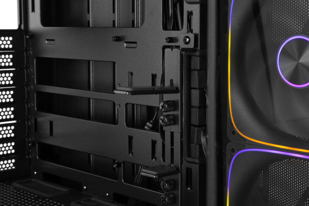 CAJA NOX ATX HUMMER BLADE ARGB ULTRA AIRFLOW NEGRO - detalle