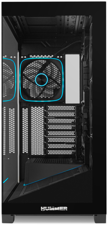 CAJA NOX ATX HUMMER BLADE ARGB ULTRA AIRFLOW NEGRO - detalle