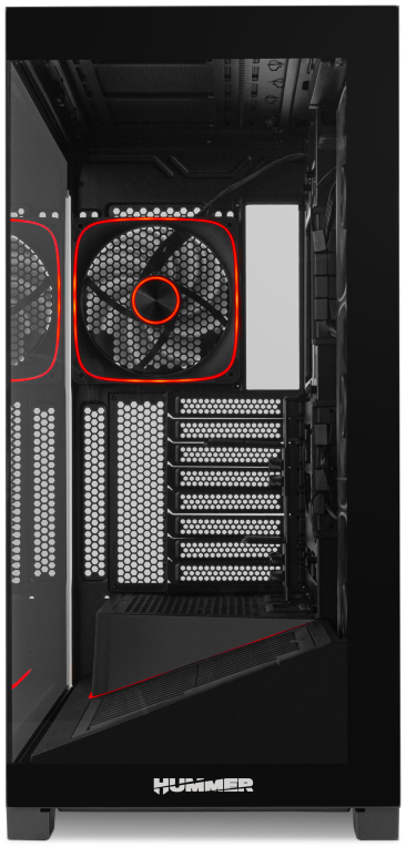 CAJA NOX ATX HUMMER BLADE ARGB ULTRA AIRFLOW NEGRO - detalle