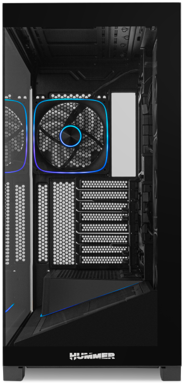 CAJA NOX ATX HUMMER BLADE ARGB ULTRA AIRFLOW NEGRO - detalle