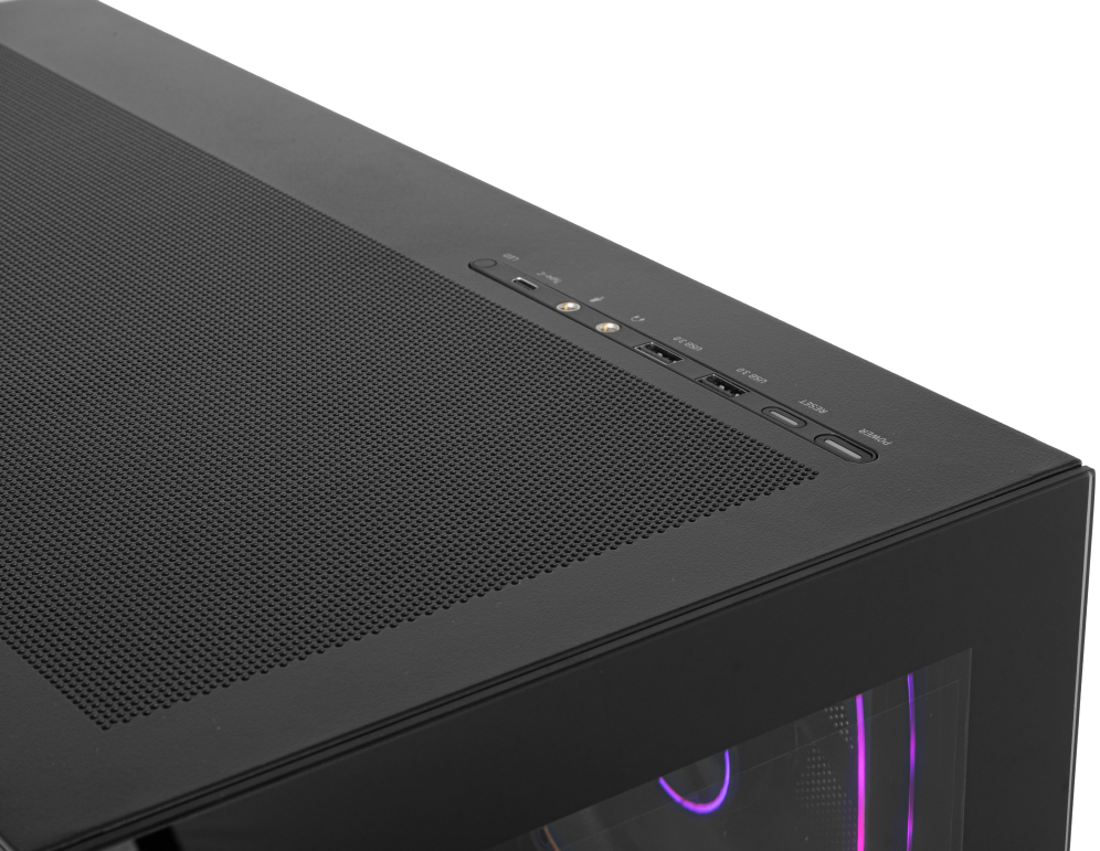 CAJA NOX ATX HUMMER BLADE ARGB ULTRA AIRFLOW NEGRO - detalle