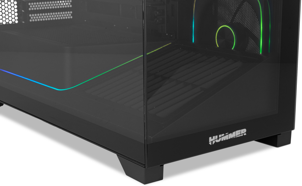 CAJA NOX ATX HUMMER BLADE ARGB ULTRA AIRFLOW NEGRO - detalle