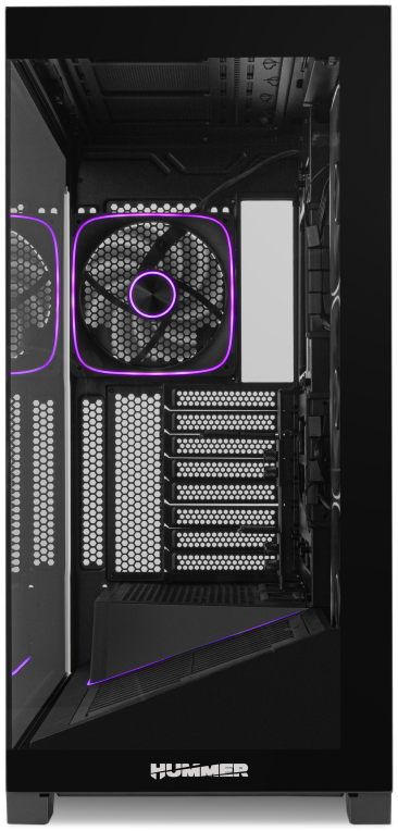 CAJA NOX ATX HUMMER BLADE ARGB ULTRA AIRFLOW NEGRO - detalle