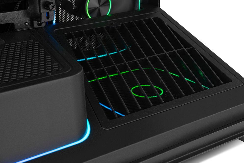 CAJA NOX ATX HUMMER BLADE ARGB ULTRA AIRFLOW NEGRO - detalle