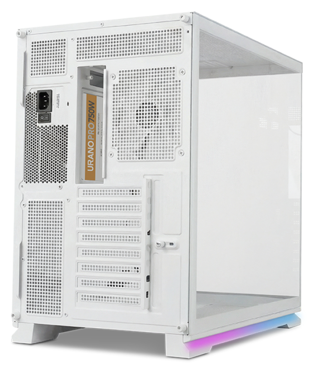 CAJA NOX ATX SEMITORRE HUMMER GALAXY ARGB BLANCA - detalle
