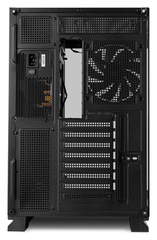 CAJA NOX ATX SEMITORRE HUMMER GALAXY ARGB NEGRA - detalle