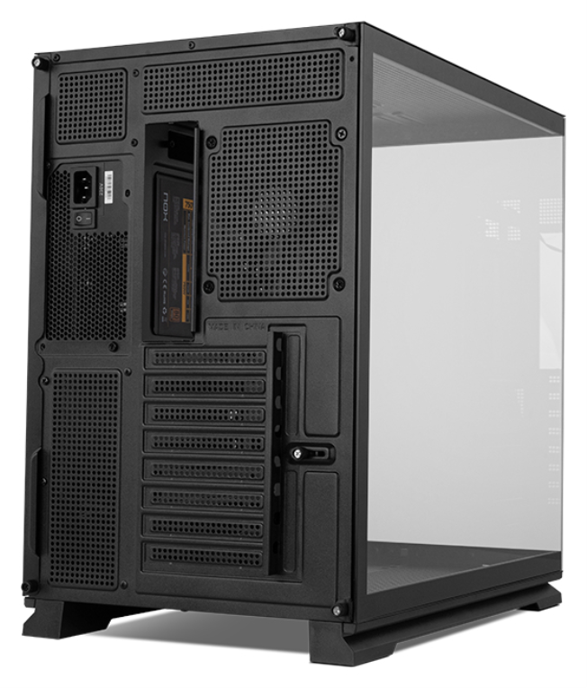 CAJA NOX ATX SEMITORRE HUMMER GALAXY ARGB NEGRA - detalle