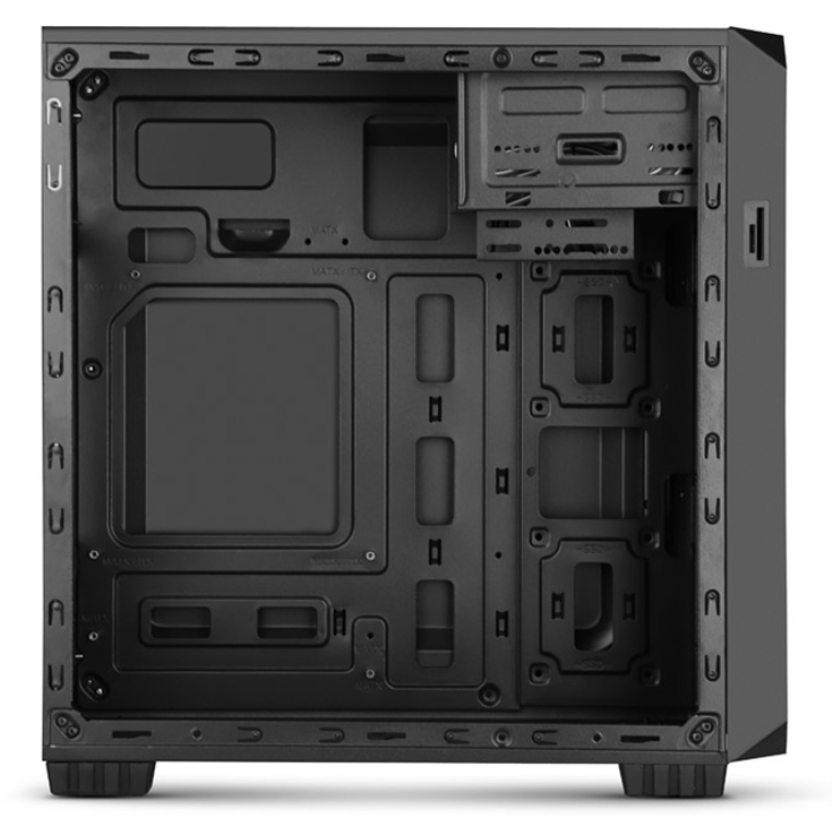 CAJA NOX COOLBAY MX2 MATX 1XUSB3.0 2XUSB2.0 NEGRO - detalle