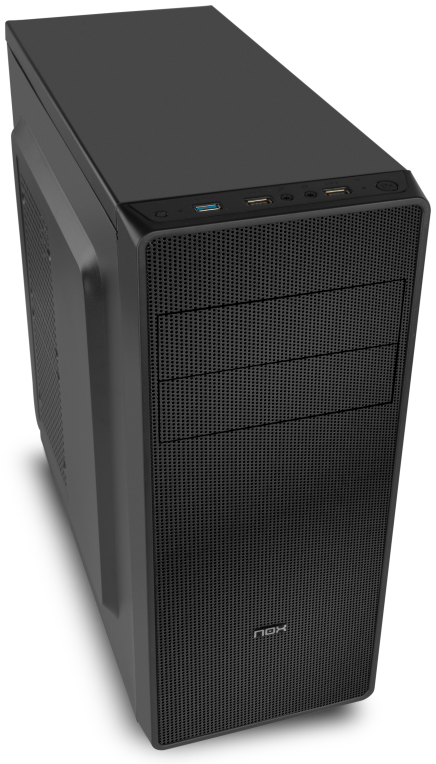 CAJA NOX COOLBAY RX ATX 1XUSB3.0 2XUSB2.0 NEGRO - detalle