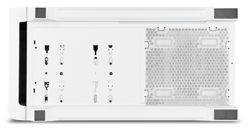 CAJA NOX HUMMER ETHER ATX SEMITORRE CRISTAL CURVO BLANCO - detalle