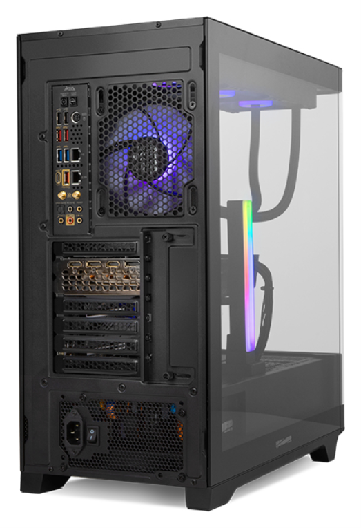 CAJA NOX HUMMER ETHER ATX SEMITORRE CRISTAL CURVO NEGRO - detalle