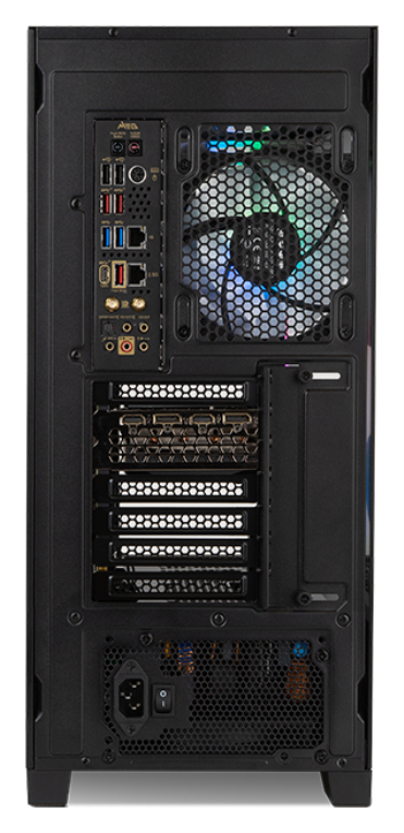 CAJA NOX HUMMER ETHER ATX SEMITORRE CRISTAL CURVO NEGRO - detalle