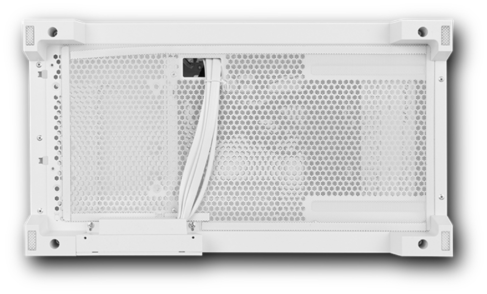 CAJA NOX HUMMER GLOCK SEMITORRE ATX FRAMELESS BLANCO - detalle