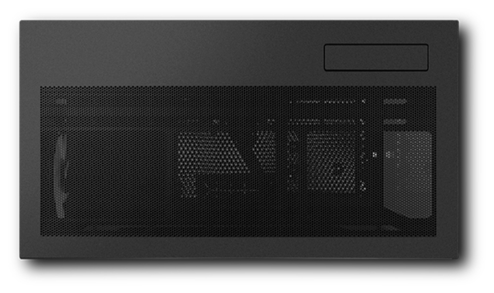 CAJA NOX HUMMER GLOCK SEMITORRE ATX FRAMELESS NEGRO - detalle