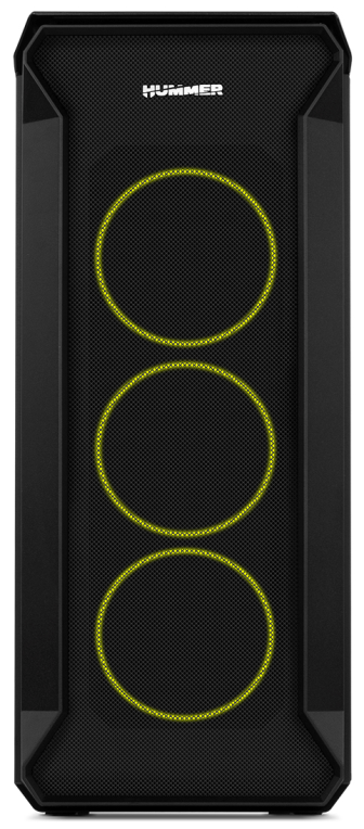 CAJA NOX HUMMER QUANTUM ATX 1XUSB3.0 2XUSB2.0 NEGRO ARGB - detalle