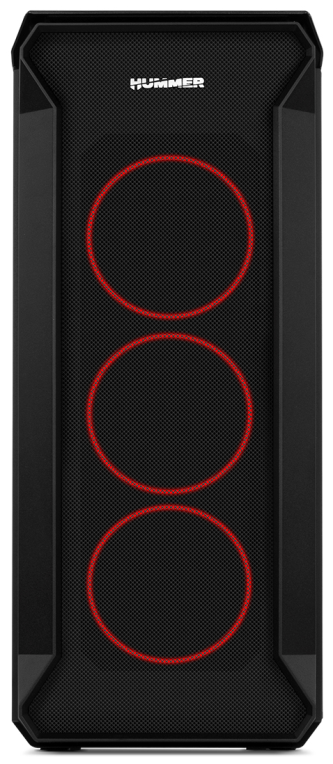 CAJA NOX HUMMER QUANTUM ATX 1XUSB3.0 2XUSB2.0 NEGRO ARGB - detalle