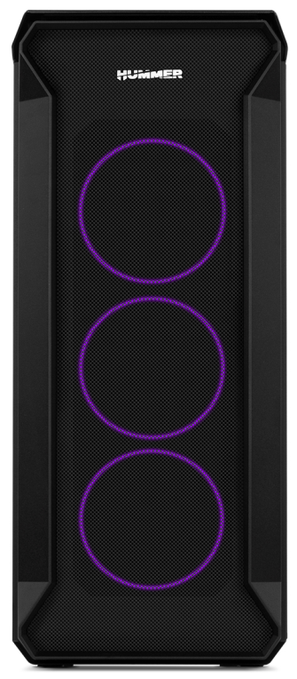 CAJA NOX HUMMER QUANTUM ATX 1XUSB3.0 2XUSB2.0 NEGRO ARGB - detalle