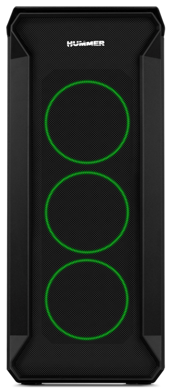 CAJA NOX HUMMER QUANTUM ATX 1XUSB3.0 2XUSB2.0 NEGRO ARGB - detalle