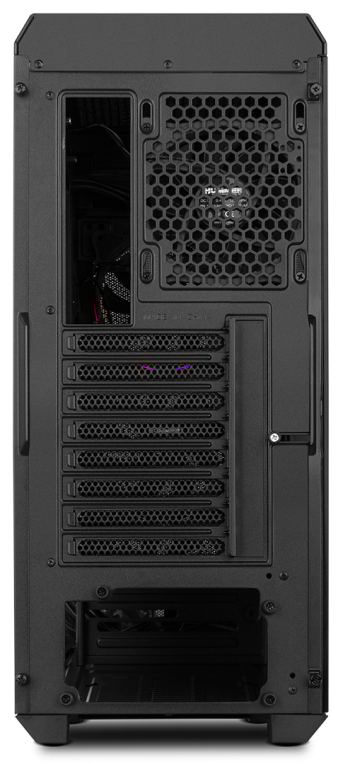 CAJA NOX HUMMER QUANTUM ATX 1XUSB3.0 2XUSB2.0 NEGRO ARGB - detalle