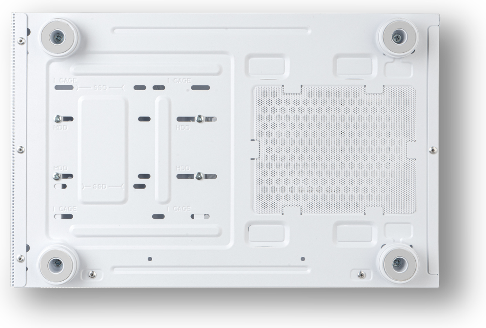 CAJA NOX HUMMER VISION SEMITORRE COMPACTA BLANCA USB3.0 - detalle